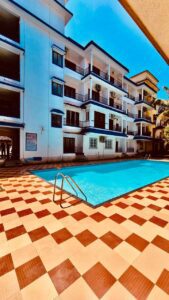 2 BHK apartment for rent in Candolim
