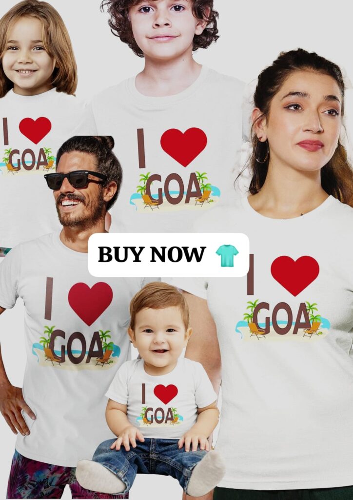 i love goa t-shirts 10 Things You Must Buy from Goa