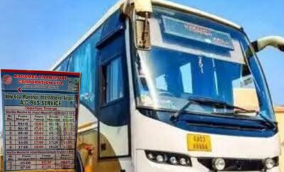 Mopa airport to Mapusa bus shuttle service for traveller