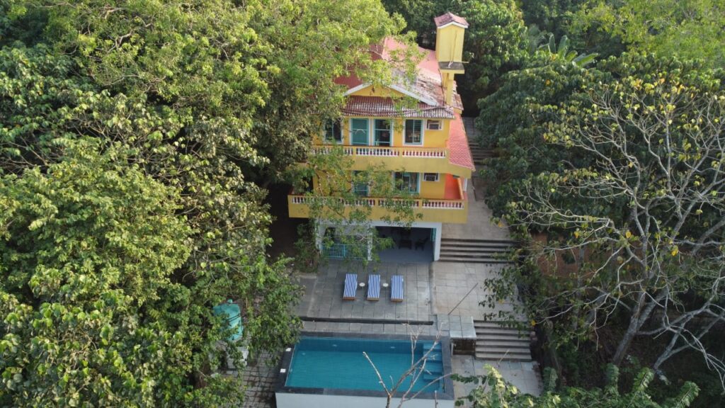 3 BHK villa with private pool in siolim