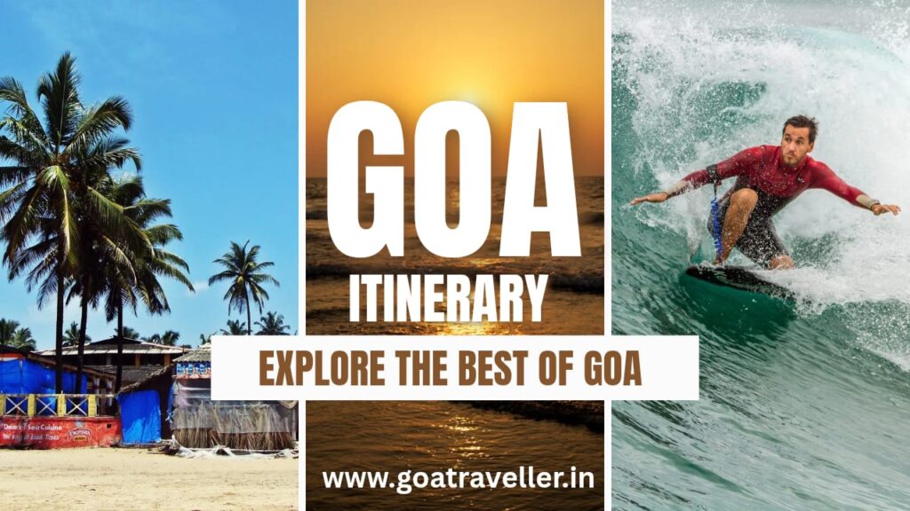 Goa Itinerary for 3 Days