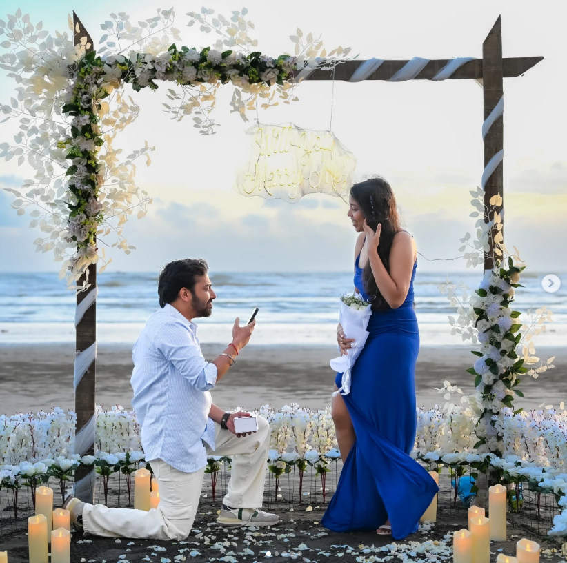 Goa beach proposal event management